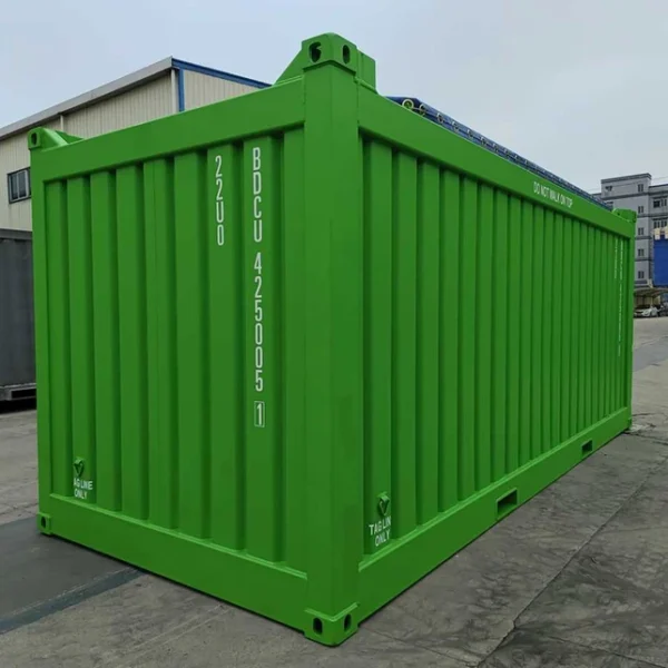 Conteneur Maritime 20 Pieds Toit Ouvert 14,0 m² - Stockage