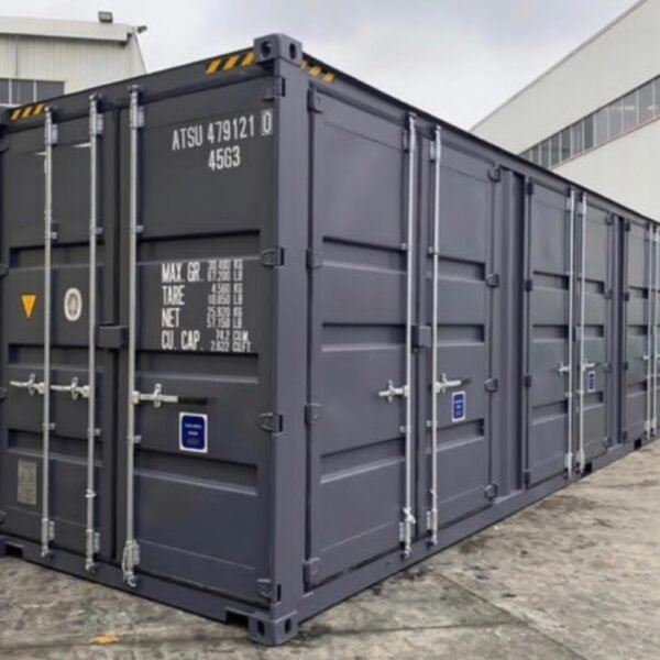 Conteneur maritime 40 pieds High Cube – 27 m² – stockage